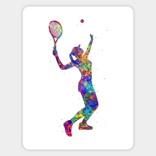 Tennis player girl Magnet